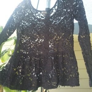 3 for $15 lace peplum top